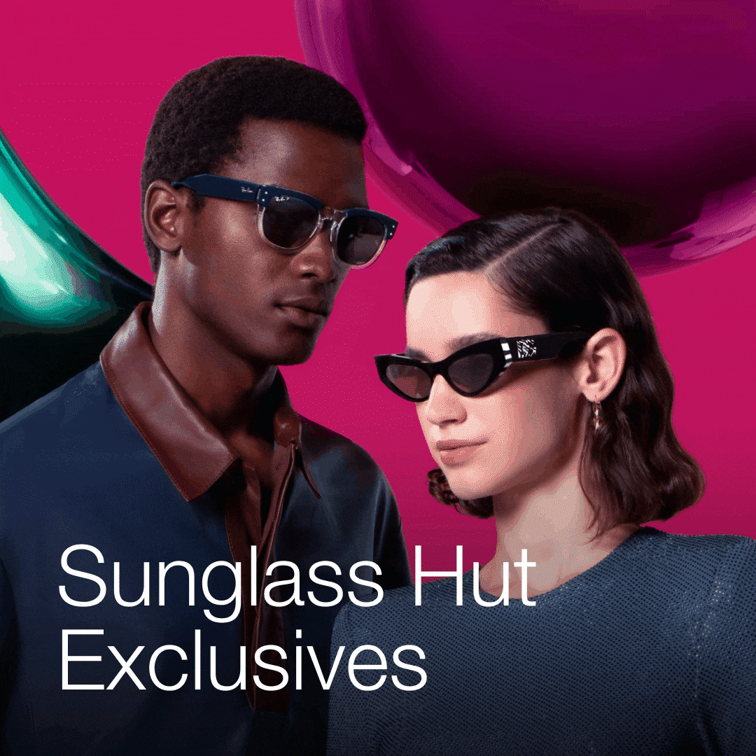 Ray-Ban RB2203 55 Green & Black On Transparent Polarised Sunglasses | Sunglass  Hut Australia